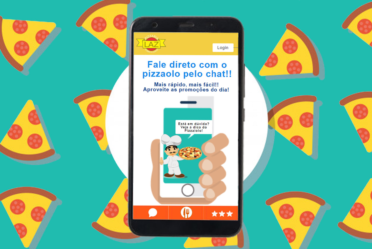 Case da Pizzaria Laz